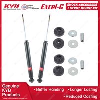 2 Rear KYB Shock Absorbers Strut Mount Kit for Honda Odyssey RA1 RA3 Wagon 95-00