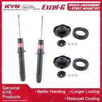 Pair Front KYB Shock Absorbers Strut Mount Kit for Hyundai Sonata NF Sedan 05-10