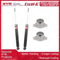 Pair Rear KYB Shock Absorbers Strut Mount Kit for Hyundai Sonata NF Sedan 05-10