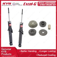 Pair Front KYB Shock Absorbers Strut Mount Kit for Kia Sorento BL 4WD SUV 03-09