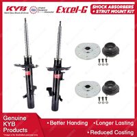 Front KYB Shock Absorbers Strut Mount Kit for Land Rover Freelander 2 SUV 07-15