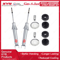 2x Front KYB Shock Absorbers Strut Mount Kit for Mazda MX-5 NC Convertible 05-15