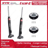 2 Front KYB Shock Absorbers Strut Mount Kit for Mercedes-Benz E-Class W124 S124