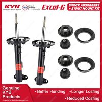 Front KYB Shock Absorbers Strut Mount Kit for Mercedes-Benz CLK-Class A209 03-10