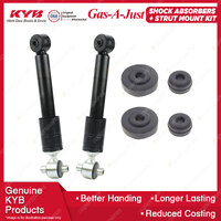 2 Rear KYB Shock Absorbers Strut Mount Kit for Mercedes-Benz A-Class W168 98-05