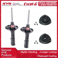 2 Front KYB Shocks Strut Mount Kit for Mitsubishi Magna TR TS Verada KR KS 91-97