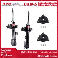 Front Shock Absorbers Strut Mount Kit for Mitsubishi Outlander ZG ZH VR-X 06-12