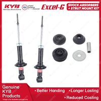 Rear KYB Shock Absorbers Strut Mount Kit for Mitsubishi Outlander ZE Wagon 03-06