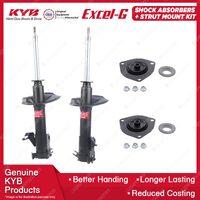 2x Front KYB Shock Absorbers Strut Mount Kit for Nissan Maxima A33 VG30DE 99-03