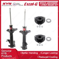 2x Front KYB Shock Absorbers Strut Mount Kit for Nissan Maxima A32 VG30DE 95-99