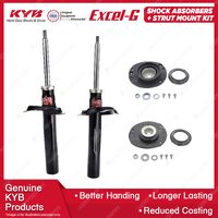 Front Shock Absorbers Strut Mount Kit for Peugeot 206 KFW NFU NFZ RFK RFN 99-07