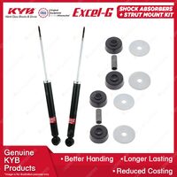 Rear KYB Shock Absorbers Strut Mount Kit for Renault Clio MK II Hatchback 98-06