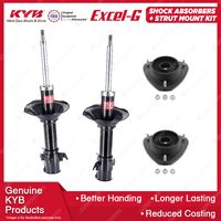 Front KYB Shock Absorbers Strut Mount Kit for Subaru Impreza GG9 EJ201 205 00-02