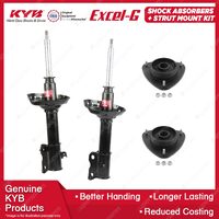 2 Front KYB Shock Absorbers + Strut Mount Kit for Subaru Tribeca EKU Wagon 06-14