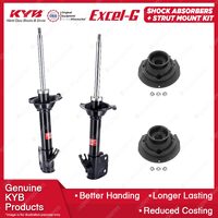 2 Rear KYB Shock Absorbers Strut Mount for Subaru Impreza GD EJ 201 204 205 251