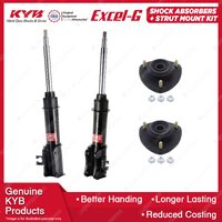 2 Front KYB Shocks Strut Mount Kit for Suzuki Vitara SE416 SV420 SV620 X-90 LB11