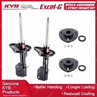 Front KYB Shock Absorbers Strut Mount Kit for Suzuki Kizashi FR Sport J24B 10-on