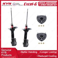 Front KYB Shock Absorbers Strut Mount Kit for Toyota Echo NCP 10R 12R 13R 99-05