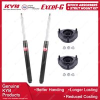 2x Front KYB Shock Absorbers Strut Mount Kit for Toyota Chaser GX81 Sedan 88-92