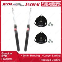 2 Front KYB Shock Absorbers Strut Mount Kit for Toyota Rav 4 SXA10R SXA11R 94-98