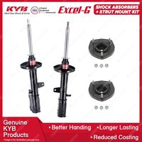 Rear KYB Shock Absorbers Strut Mount Kit for Toyota Celica ST204R Liftback 94-99