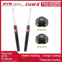 2 Rear KYB Shock Absorbers Strut Mount Kit for Toyota MR2 SW20R 3SGE Coupe 90-99