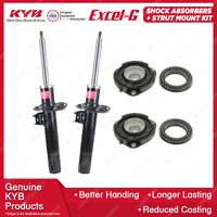 Front KYB Shock Absorbers Strut Mount Kit for Volkswagen Tiguan 5N AWD SUV 07-16