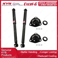 Pair Front KYB Shock Absorbers Strut Mount Kit for Jeep Compass Patriot MK 09-17