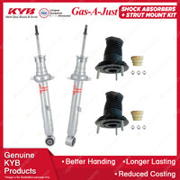 Pair Front KYB Shock Absorbers Strut Top Mount Kit for Lexus IS250 GSE20R GSE21R