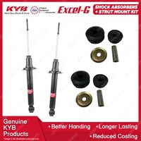 2x Rear Shock Absorbers + Strut Mount Kit for Mitsubishi Magna TE TF TH TJ TL TW