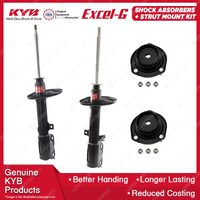 Pair Rear KYB Shocks Strut Mount Kit for Toyota Camry ACV40R AHV40 Aurion GSV40R