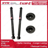 Pair Front KYB Shock Absorbers + Strut Mount Kit for Volkswagen Amarok 2H 12-ON