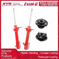 Rear AGX Shock Absorbers Strut Mount Kit for Subaru Impreza GDA WRX EJ205 02-05