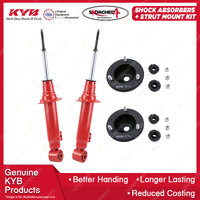 Front KYB Skorched 4's Shocks Strut Mount Kit for Mitsubishi Triton ML MN MQ MR