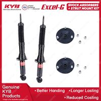 Front KYB Excel-G Shock Absorbers Strut Mount Kit for Toyota Prado 95 Series