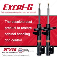 2x Front KYB Excel-G Strut Shock Absorbers for Peugeot 208 Hatchback 2012-ON