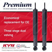 2x Front KYB Premium Shock Absorbers for Isuzu NMR85 NMR Truck 2007-On