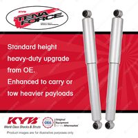 2x Rear KYB Tena Force Shocks for Mitsubishi Challenger PB PC Pajero Sport QE