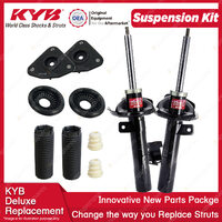 Front KYB Shocks Strut Mount Protection Kit for Mazda 3 BK Axela BL Premacy CR