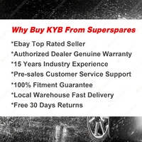 Rear KYB GAS-A-JUST Shock Absorbers + Sport Low Coil Springs for MAZDA RX7 FC