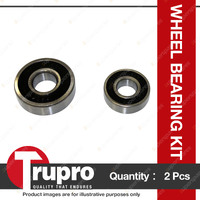 2x Rear Wheel Bearing Kit for Daihatsu Sirion M100 M101 1.0L 1.3L 3 98-05