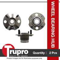 2 x Trupro Rear Wheel Bearing Hub for Honda Prelude BB1 BB2 4 Cyl 91-96