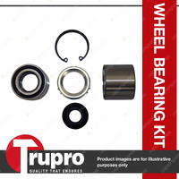 1 x Trupro Rear Wheel Bearing Kit for Holden Barina XC 1.4L 1.8L 4 Cyl