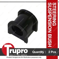 2x Rubber Front Sway Bar Mount Bush for Mitsubishi Pajero NH NJ NK NL 91-97