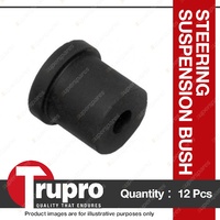 12x Trupro Rear Spring Eye Front Rear Shackle Bush for Ford Econovan 2WD 81-4/84