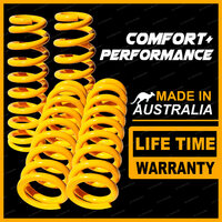 Front + Rear 20mm Raised King Coil Springs for FORD FALCON FG FGX 6CYL SEDAN