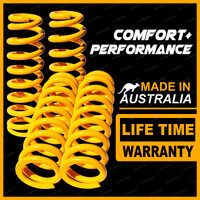 Front + Rear King Standard Height Coil Springs for Isuzu MU-X UCR85 11/13-6/21