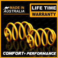 2 Rear King Super Low Coil Springs for FORD LASER KA KB KC KE 1981-1990