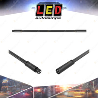 LED Autolamps 2 Core 4000mm Cable with Male and Female Plugs Water Proof - Bulk