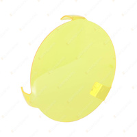 LED Autolamps 9 Inch Yellow Protective Lens Cover Suit TIR Driving Light